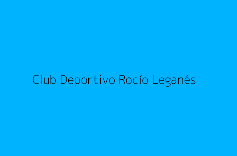 Club Deportivo Rocío Leganés